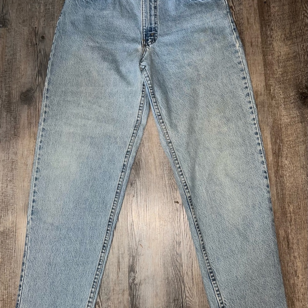 USA Levi's Light Blue Loose Fit Tapered Leg Jeans